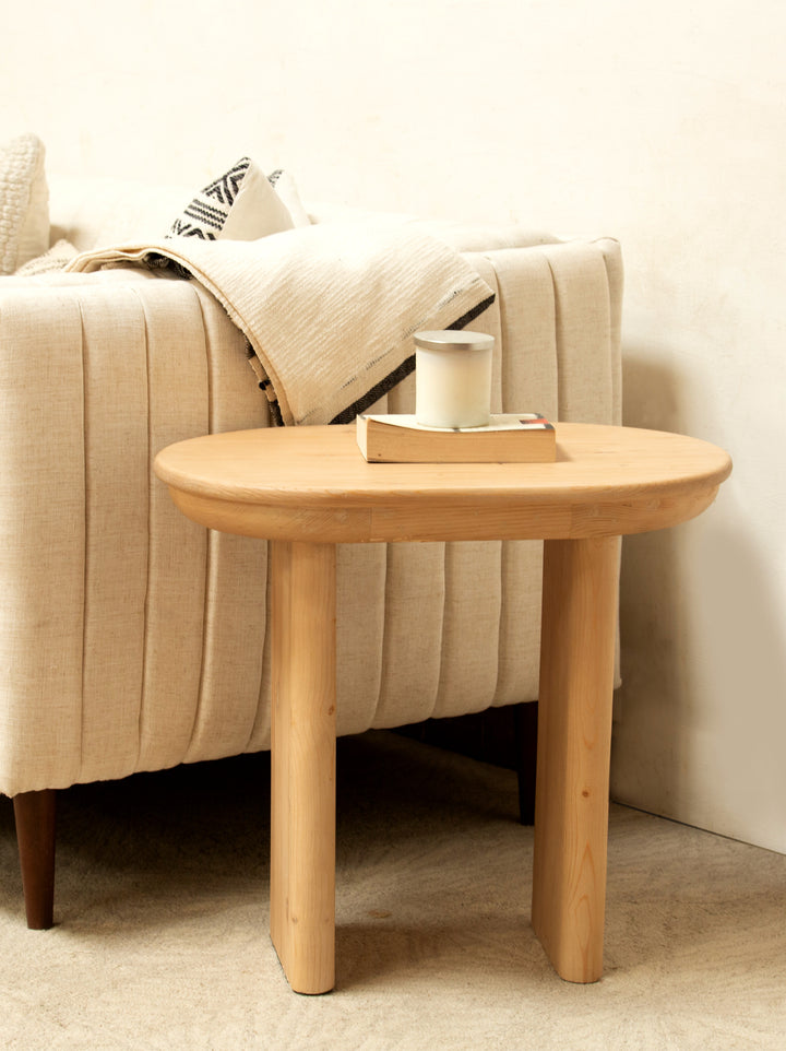 Ridge Wooden Side Table Online by Mango Furniture Inc