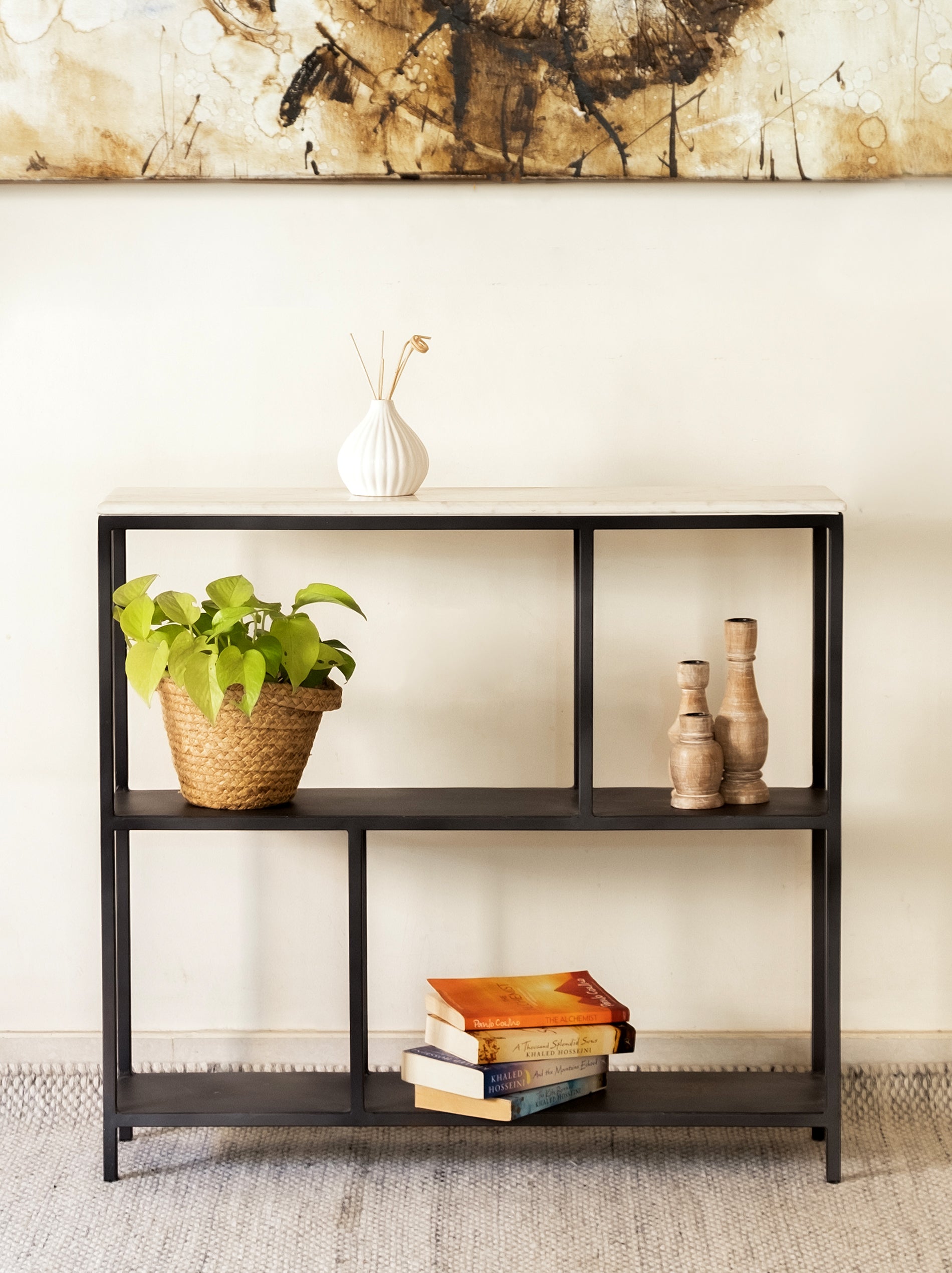 Handcrafted Marco Console Table by Mango Furniture Inc