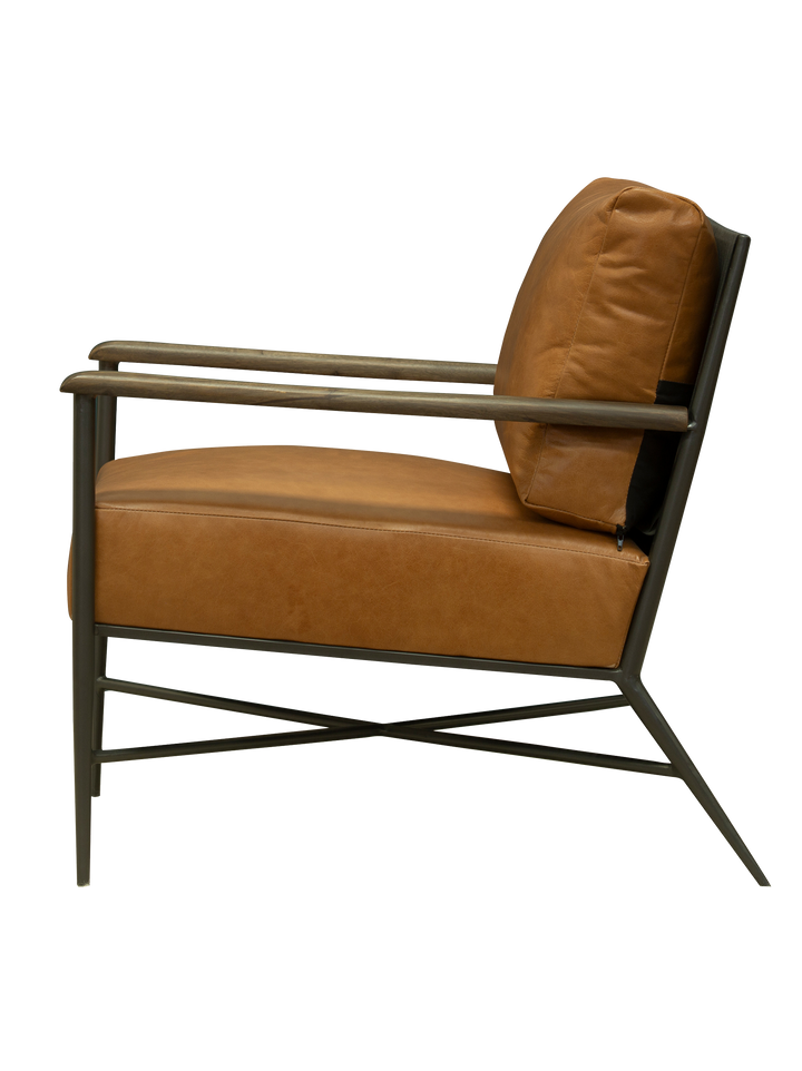 Modern Mitzi armchair with soft upholstery