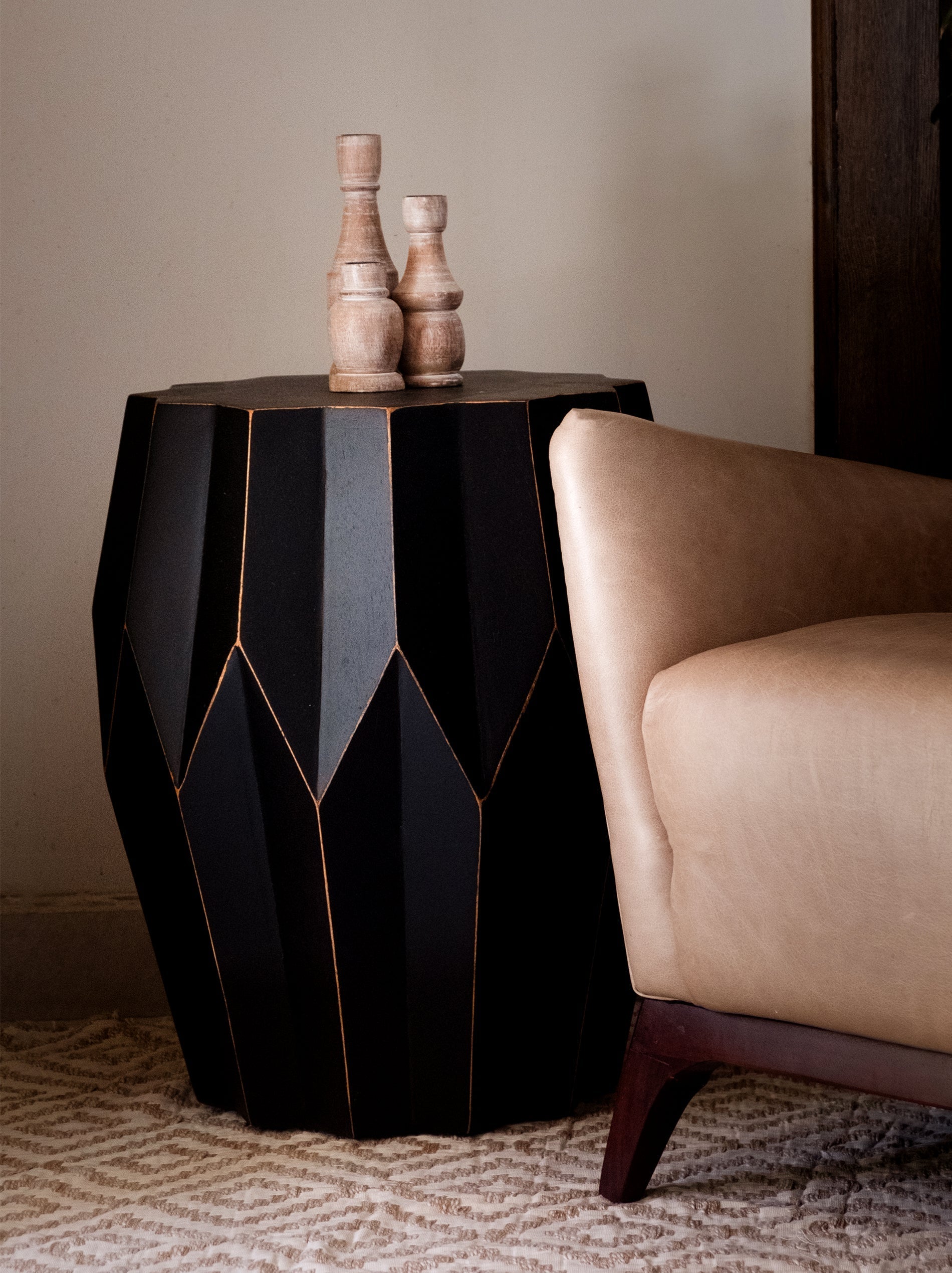 Handcrafted Chantell Accent Table by Mango Furniture Inc