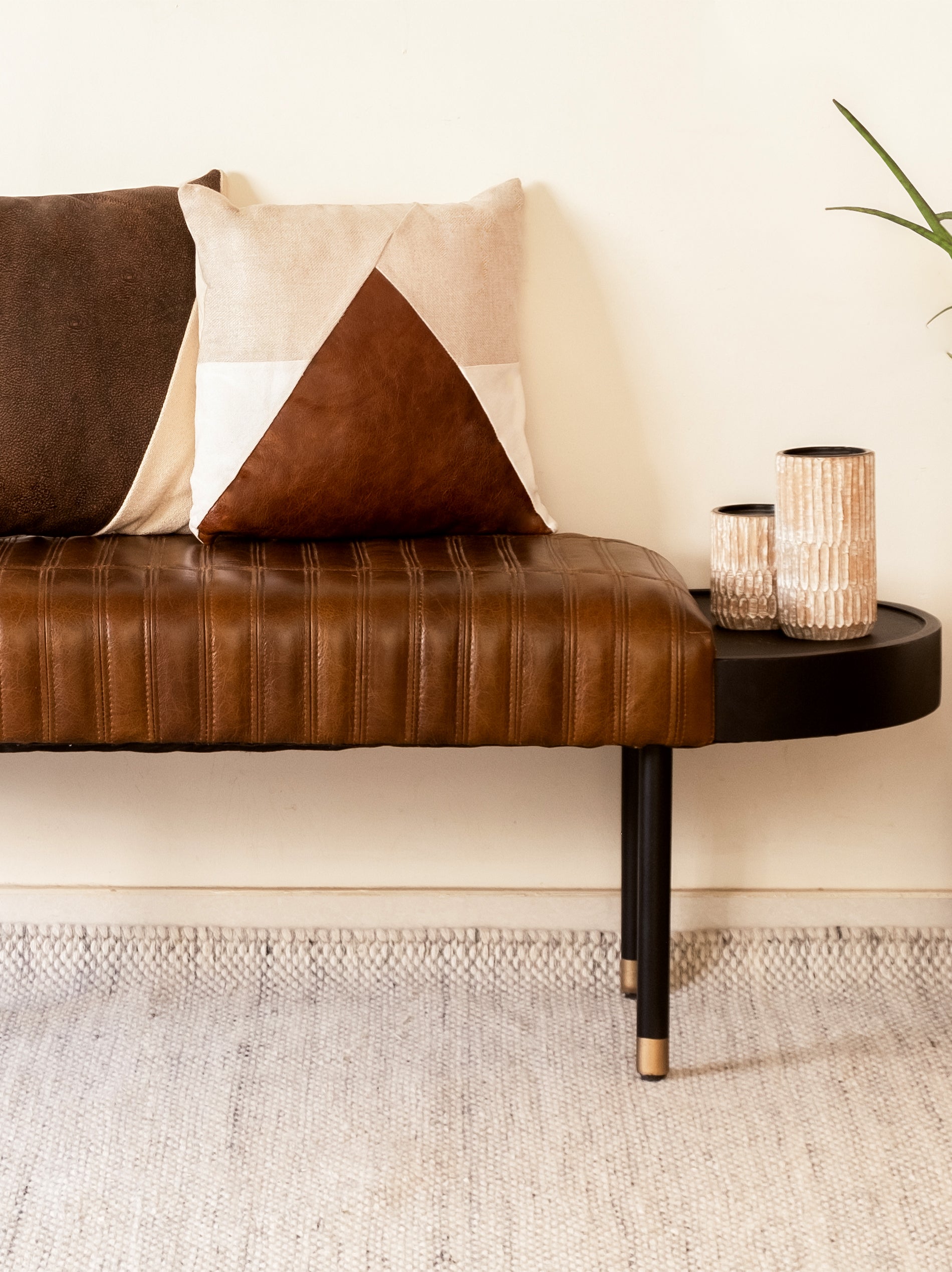 Zehara solid wood bench USA online