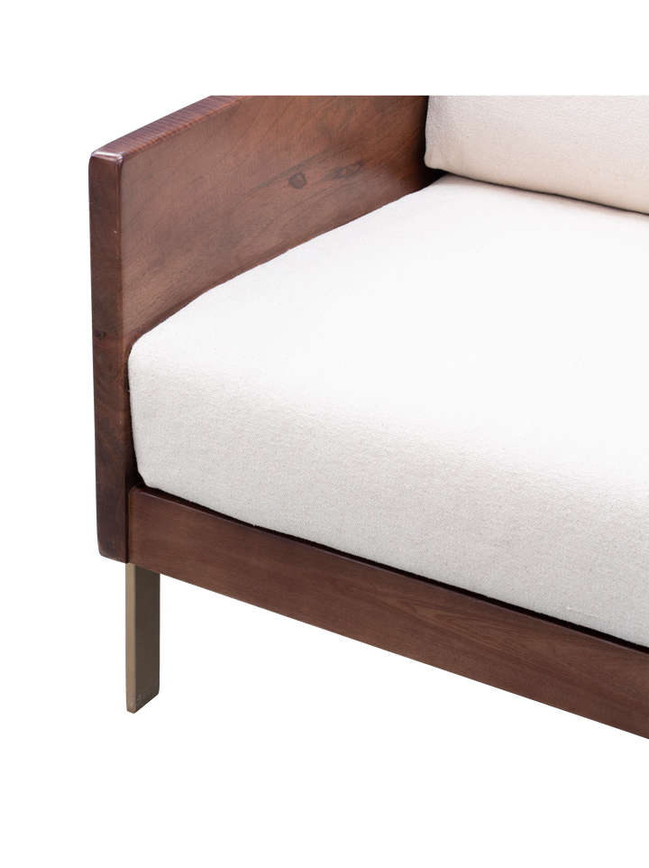 Comfortable upholstered Burano accent chair