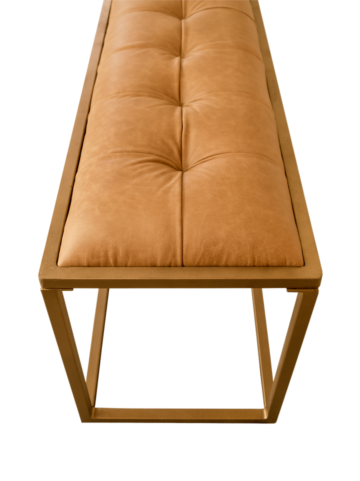 Stylish fabric bench Chadwick USA online