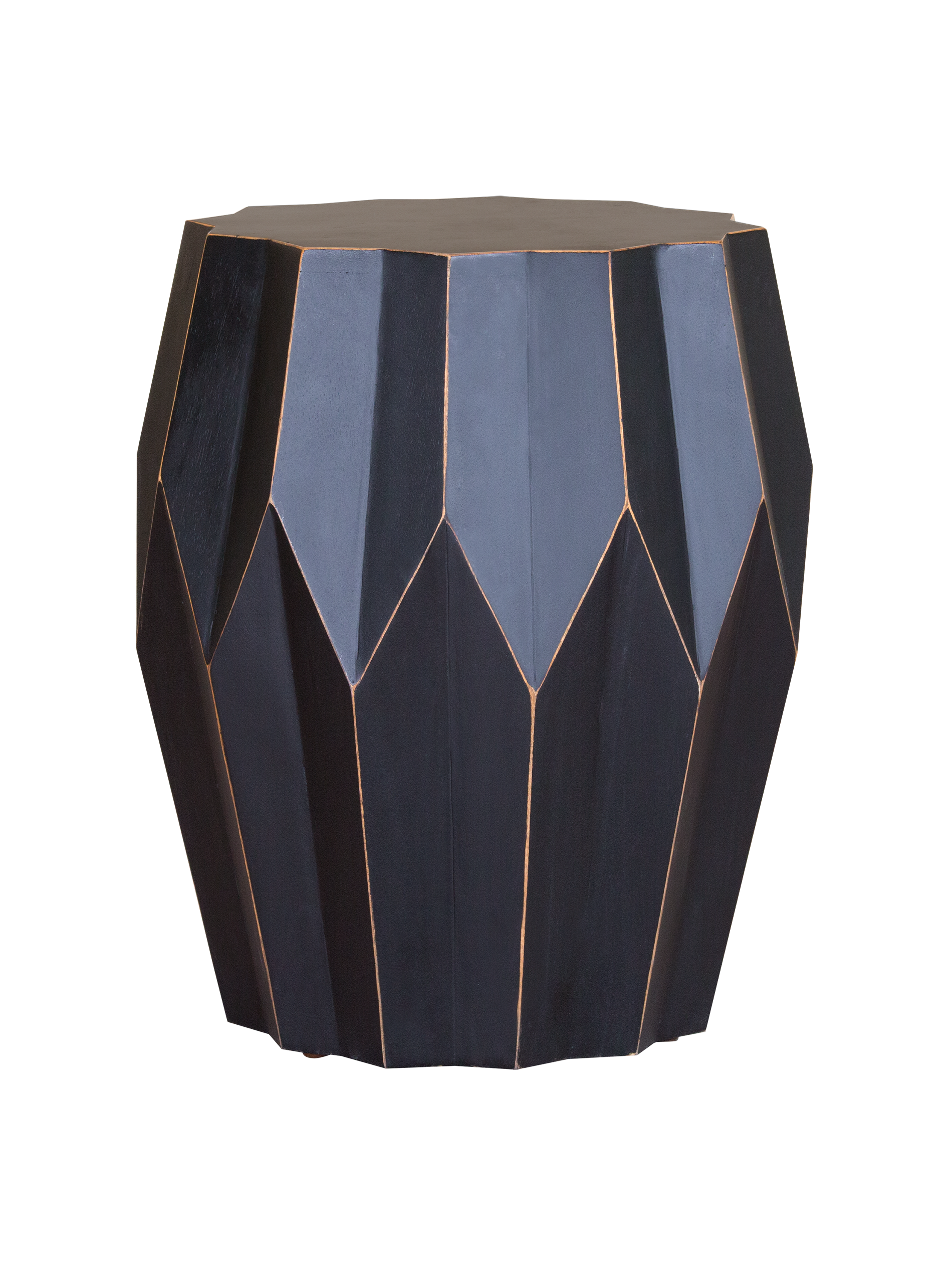 Chantell accent table with modern wooden design