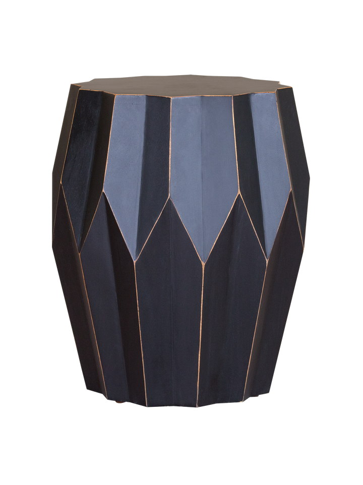 Chantell accent table with modern wooden design