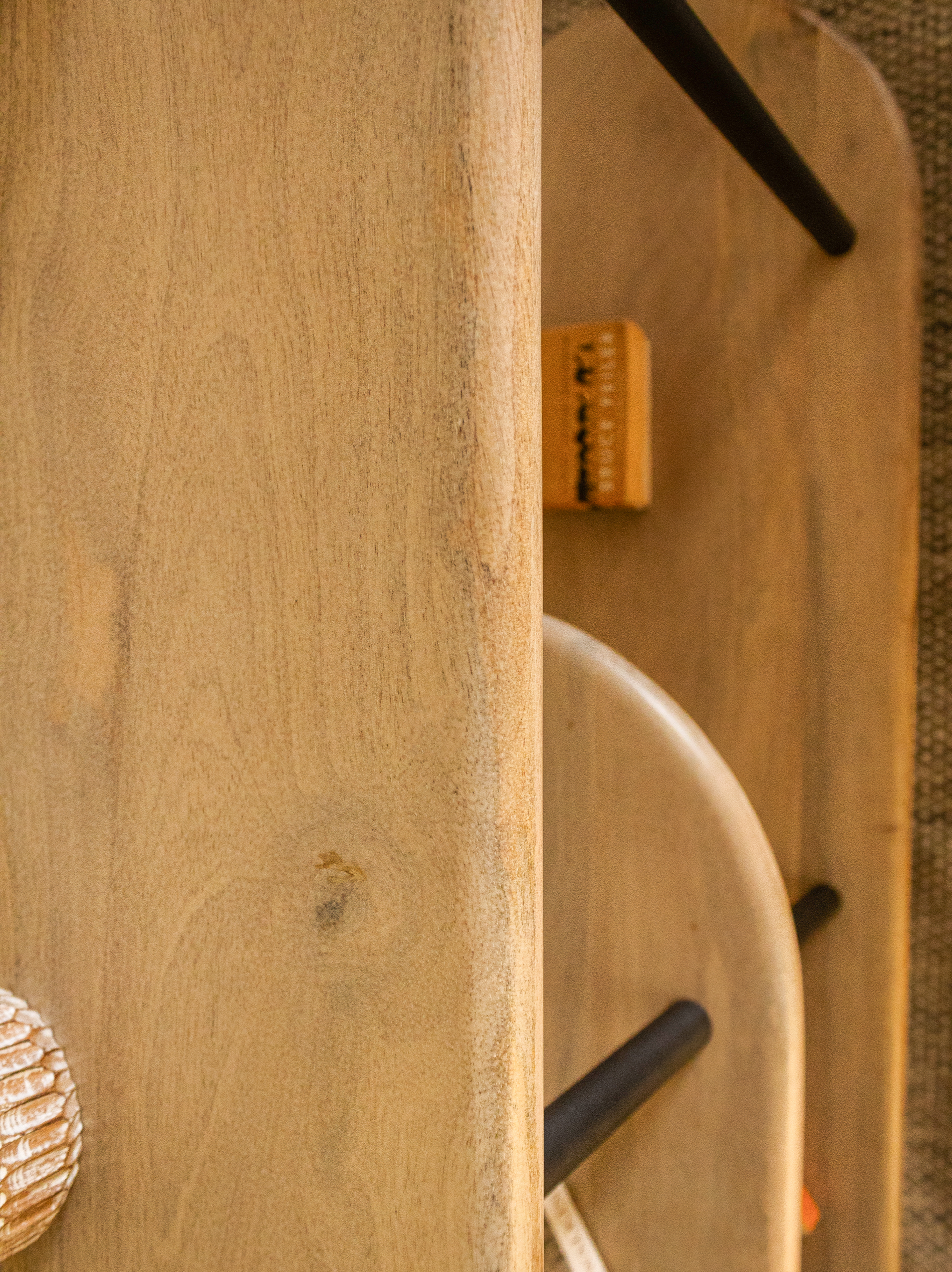 Stylish Griffith large oval bookshelf for living room