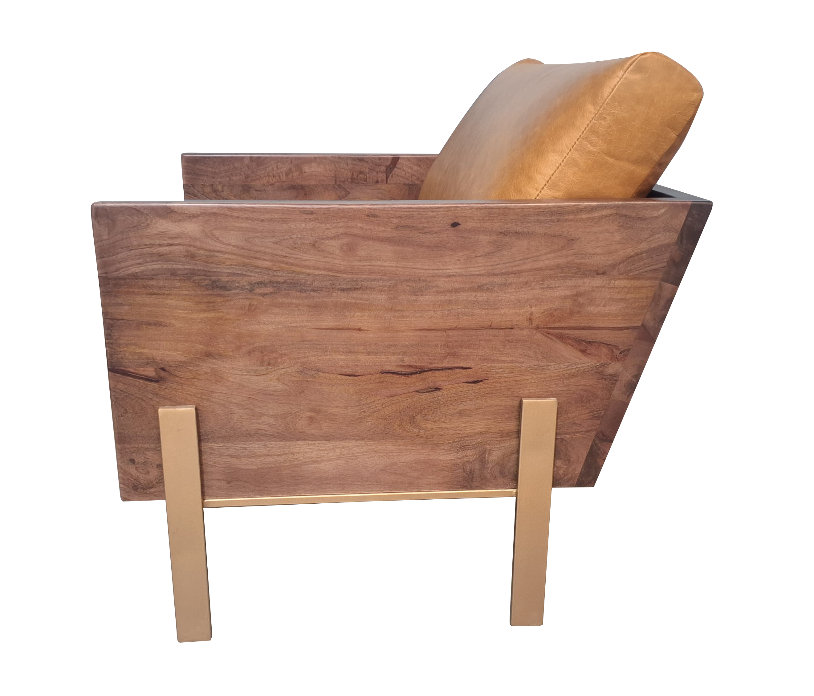 Elegant Burano leather chair for home interiors