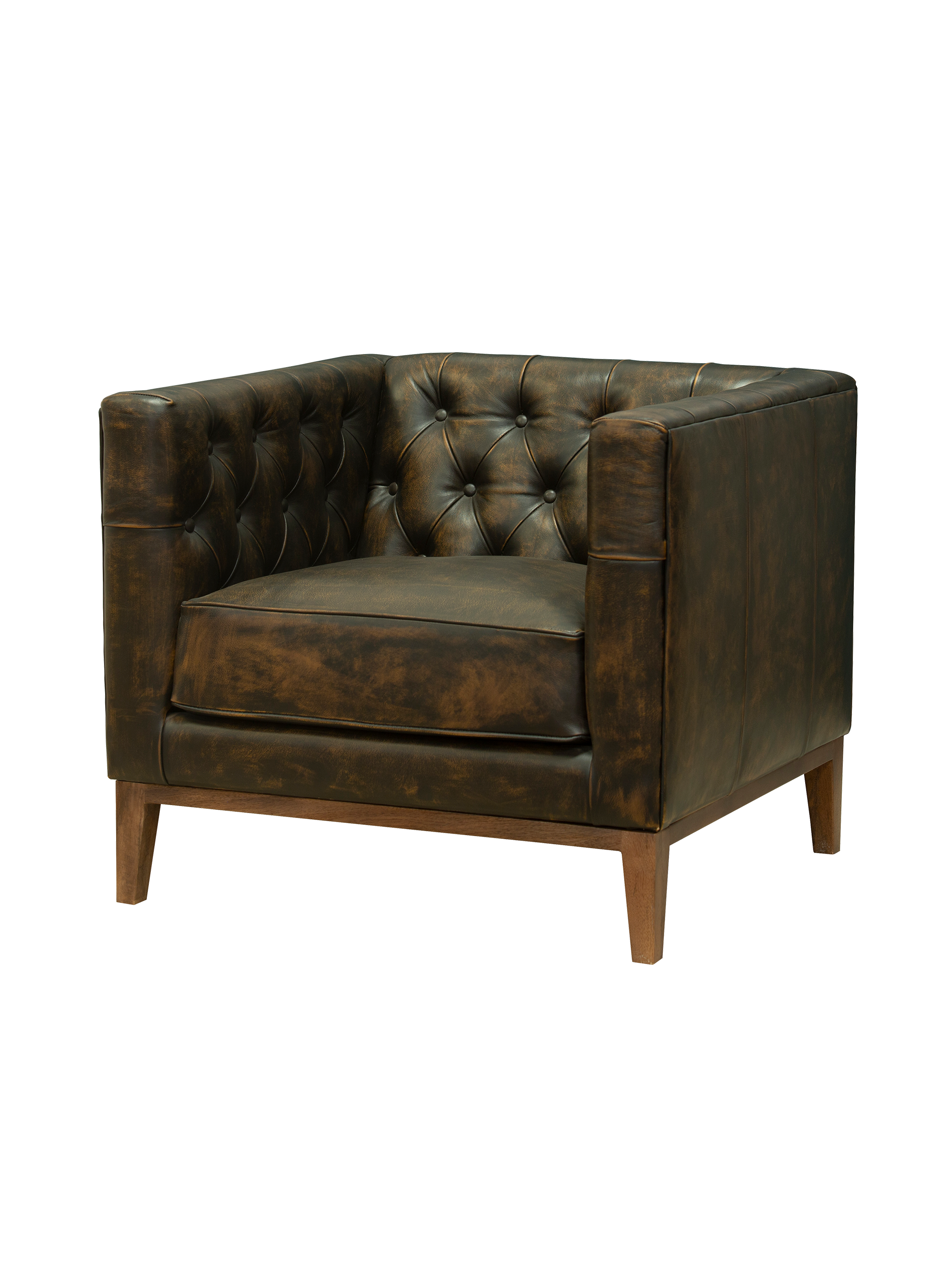 Jefferson Tufted Chair with elegant cushioned design