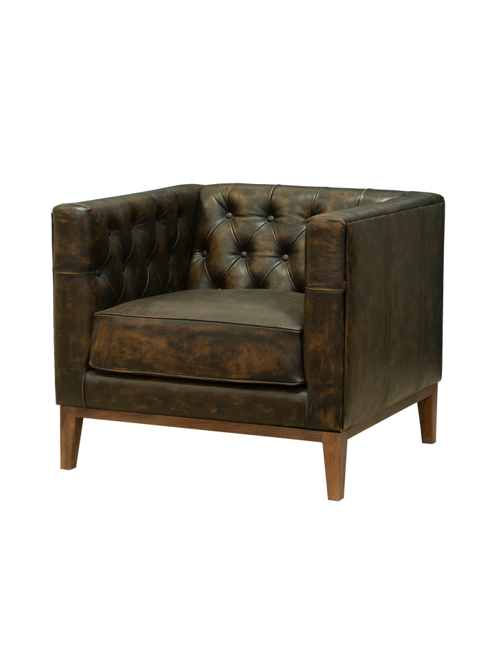 Jefferson Tufted Chair with elegant cushioned design