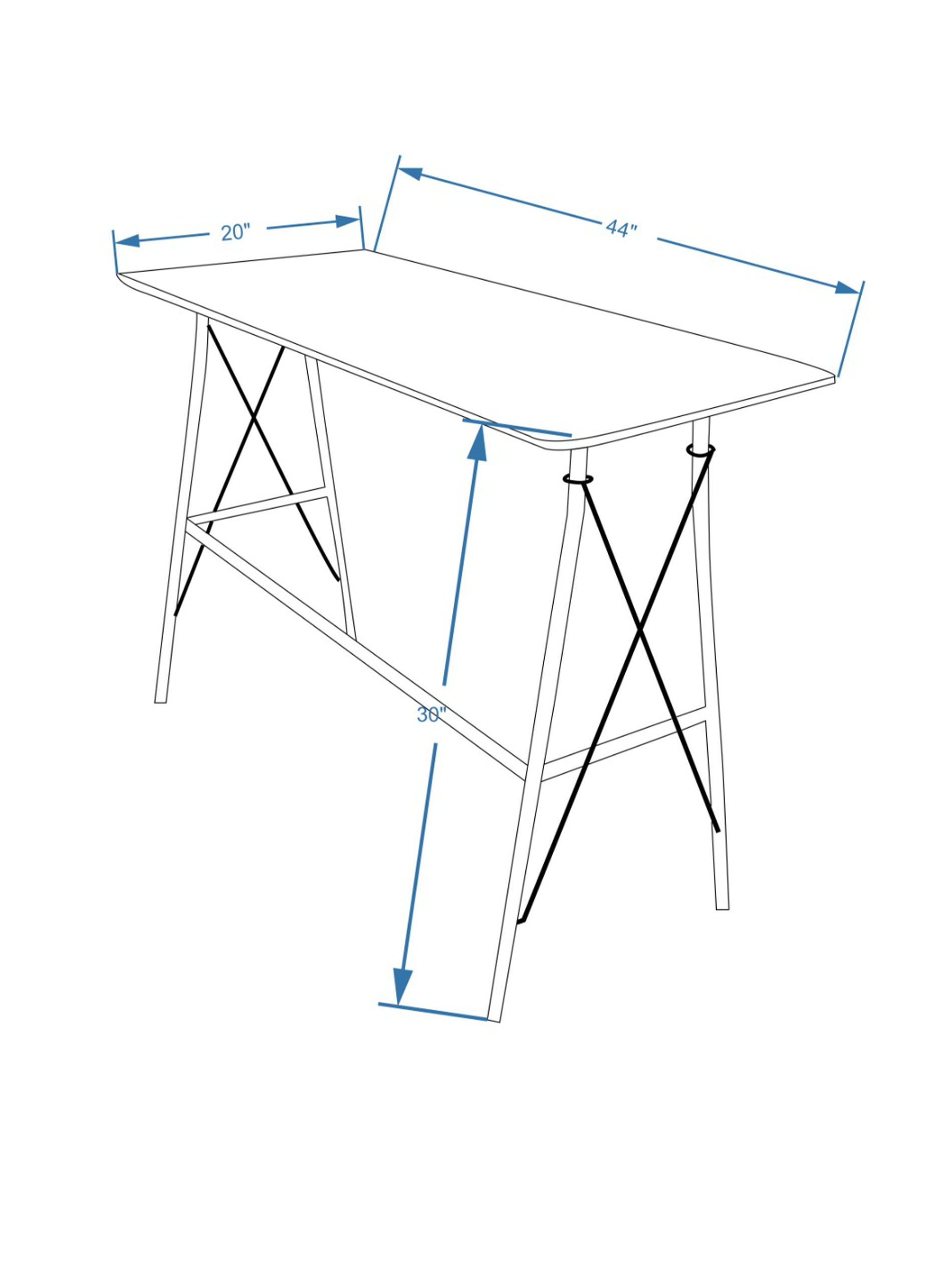 Designer Mark study table for home interiors