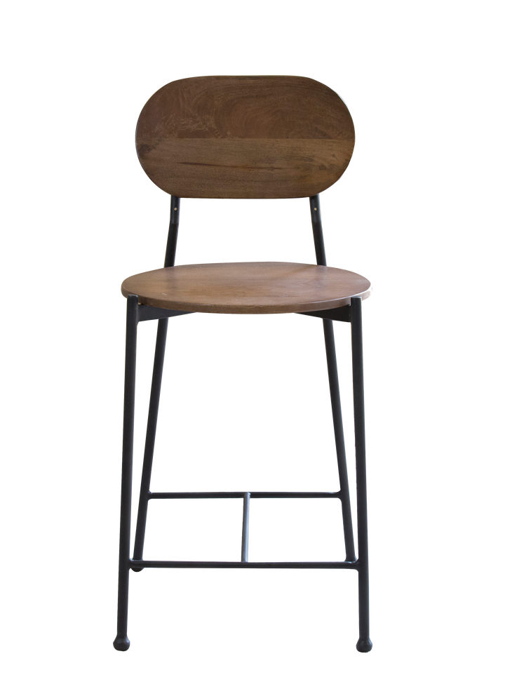 Stylish Mia wooden bar stool USA online