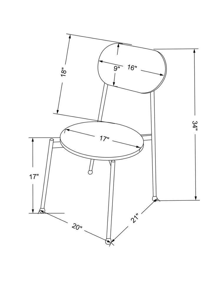 Mia dining chair online USA Mango Furniture Inc