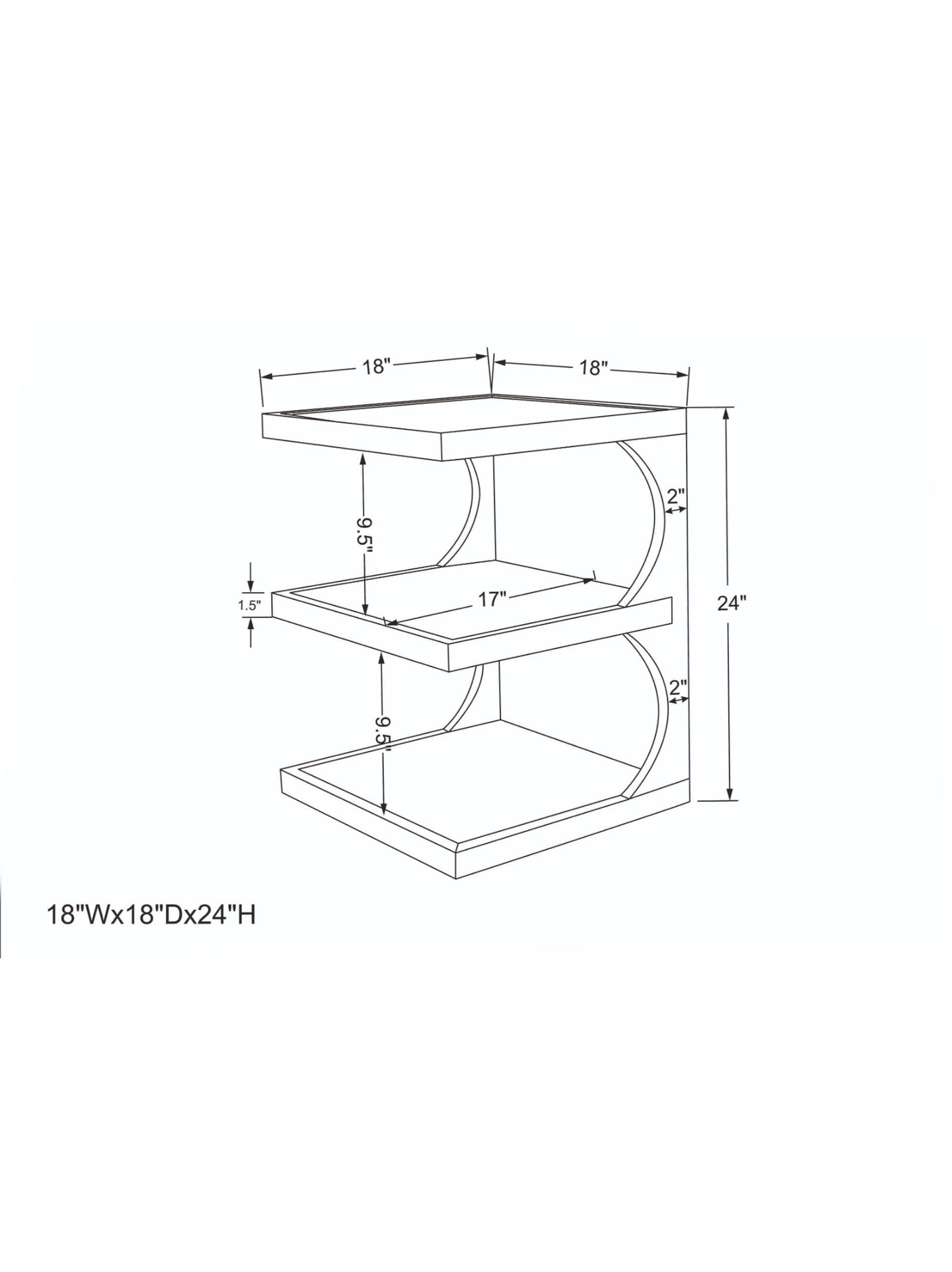 Designer Quinn Side Table – Mango Furniture Inc