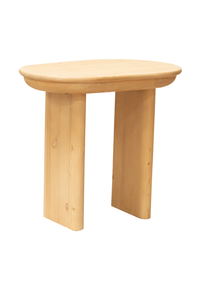 Modern Ridge Side Table for Living Room Decor