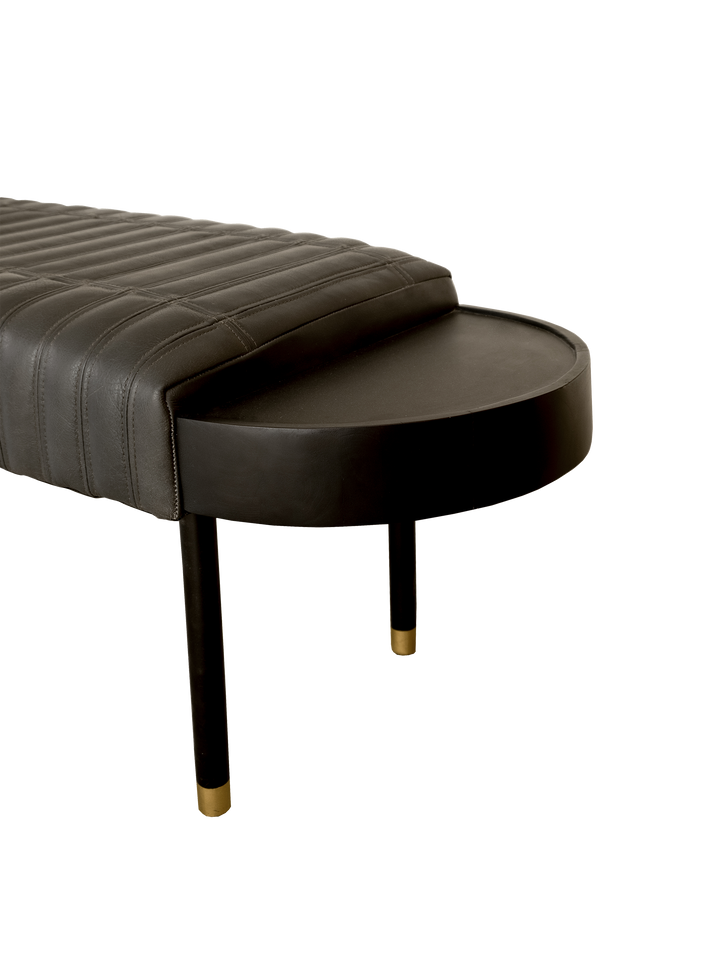 Zehara bench rustic wood furniture USA