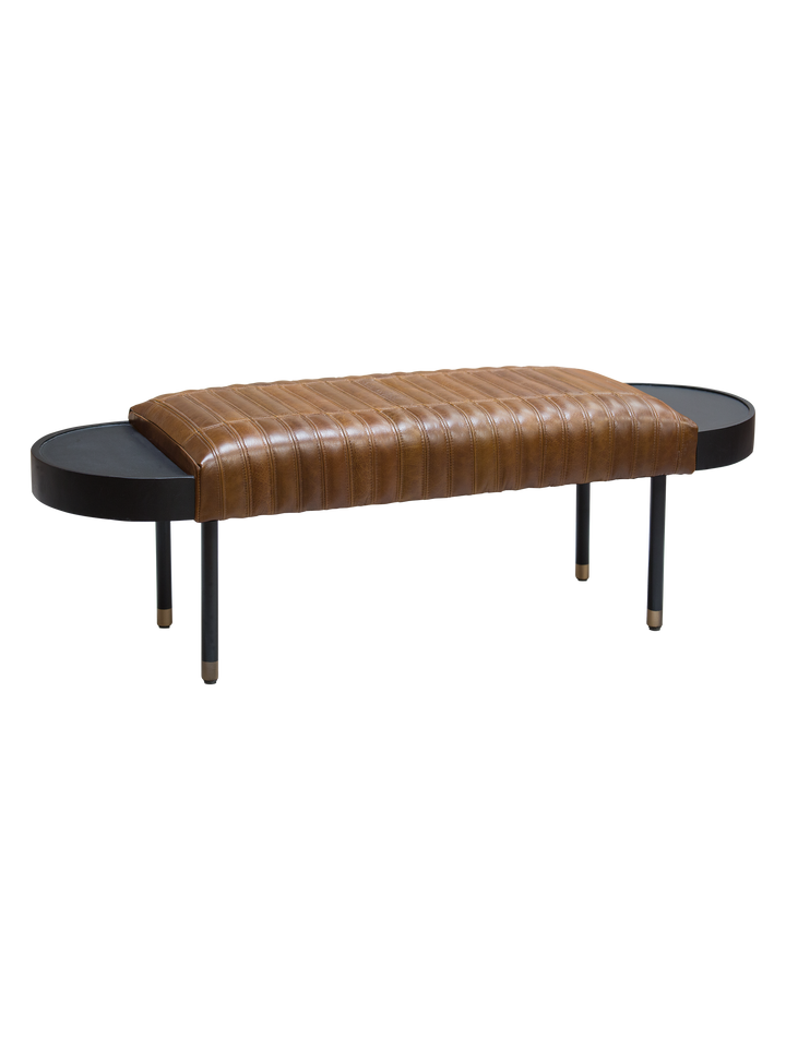 Modern Zehara bench for American homes