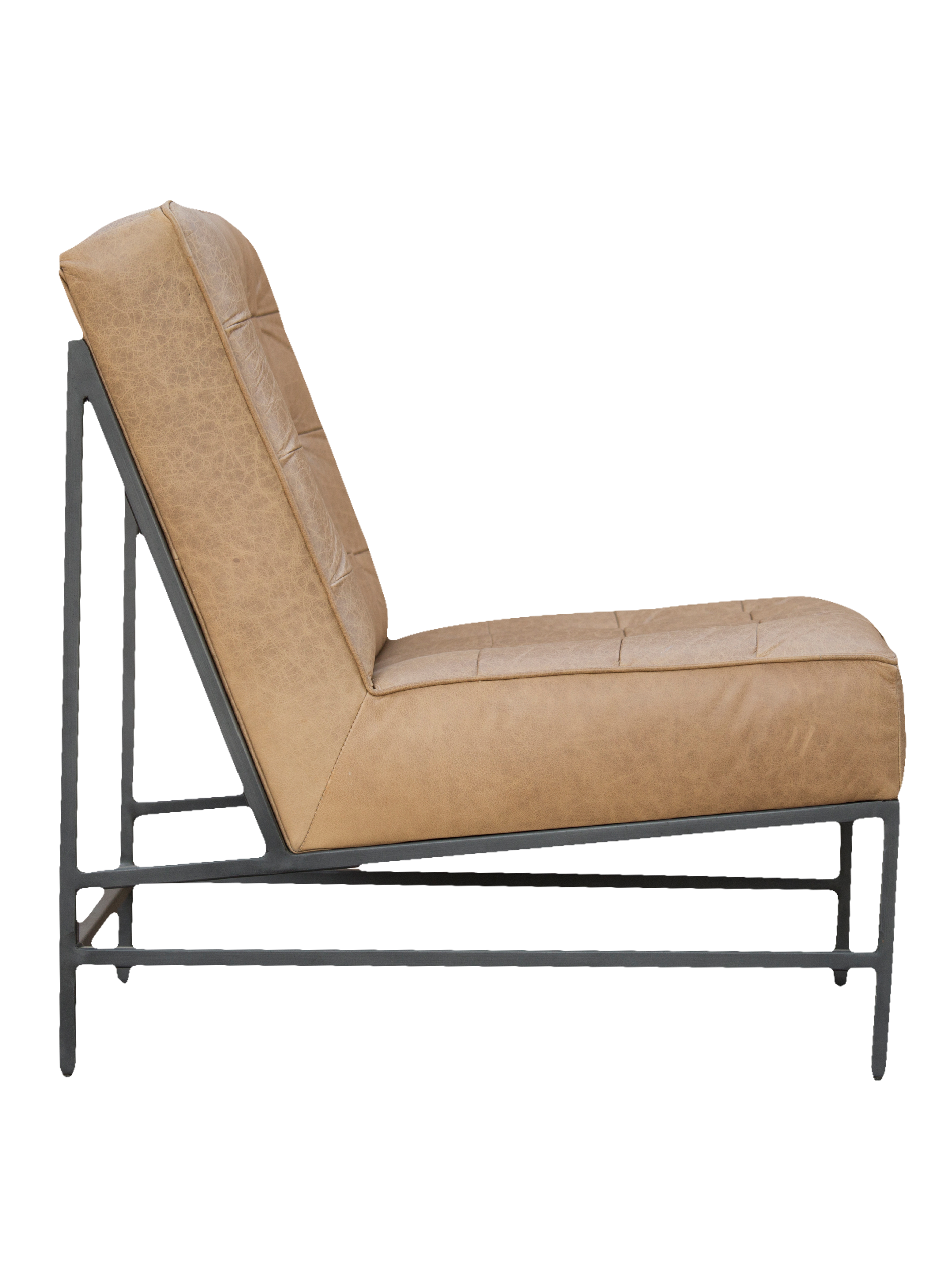 Luxury Kye accent chair with cushioned seat