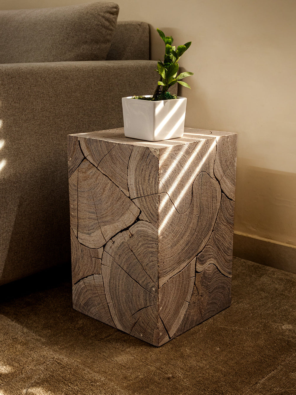 Modern Rocco Side Table for Living Room Decor