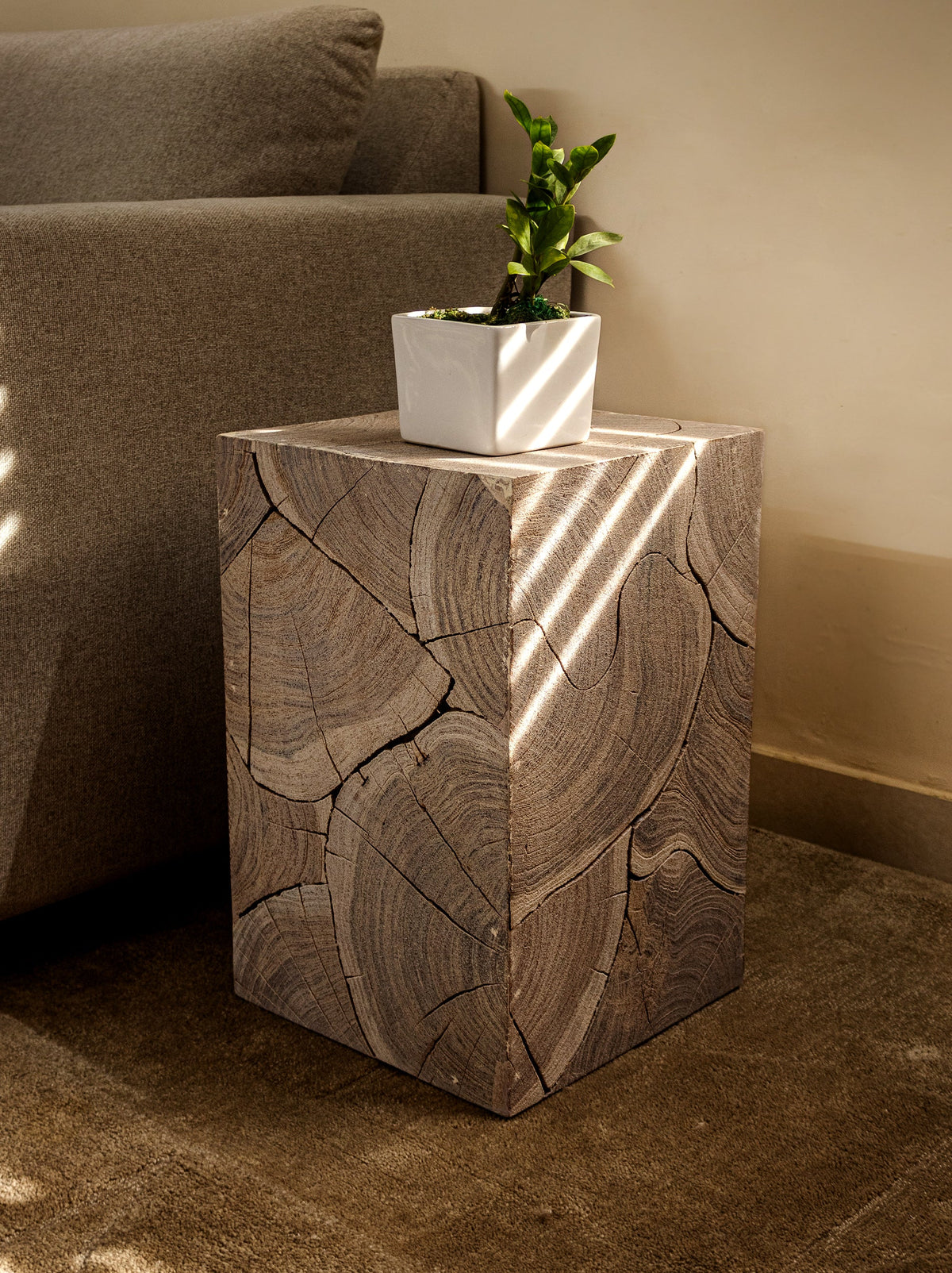 Modern Rocco Side Table for Living Room Decor