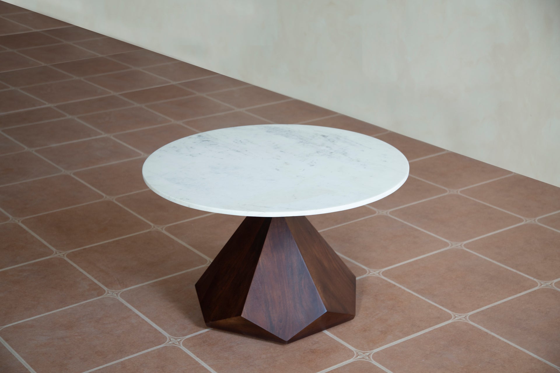 Geometric Marble Coffee Table