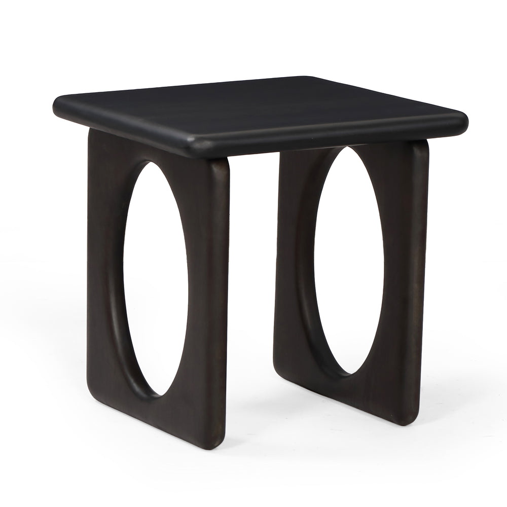 OSIAC SOLID WOOD END TABLE