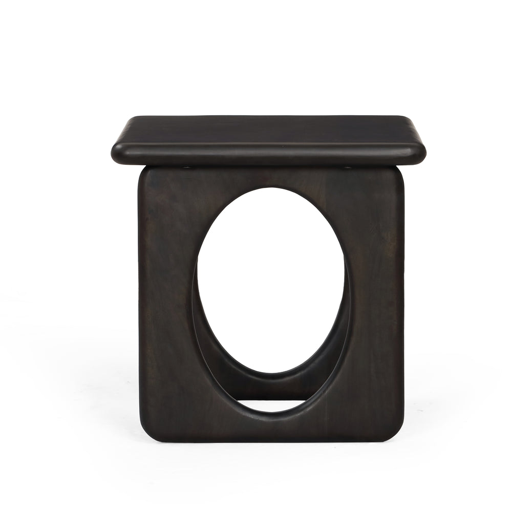 OSIAC SOLID WOOD END TABLE